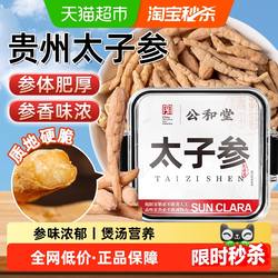 公和堂太子参安心孩儿参施秉太子参搭麦冬儿童成长汤滋补药食同源