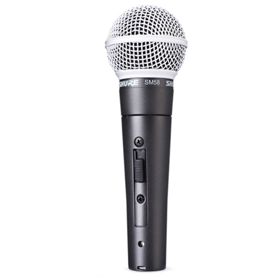 Shure/舒尔 SM58S手持动圈麦:正品行货/KTV/舞台/演出/唱歌/直播