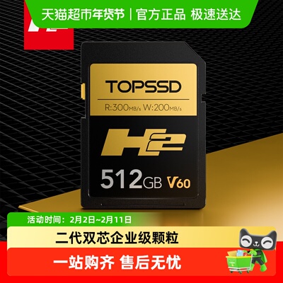 天硕H2系列双芯SD卡512GB1件