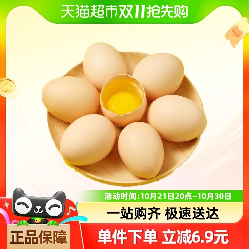 喵满分农家散养谷饲新鲜早餐蛋正宗工厂土鸡蛋实惠20枚