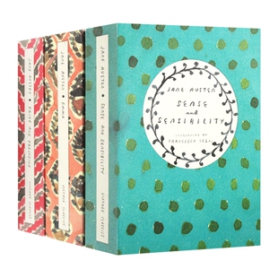 Pride and Prejudice 英文原版 简奥斯汀经典代表作3册傲慢与偏见 爱玛 理智与情感 Jane Austen 英文版原版经典文学书籍 英语书