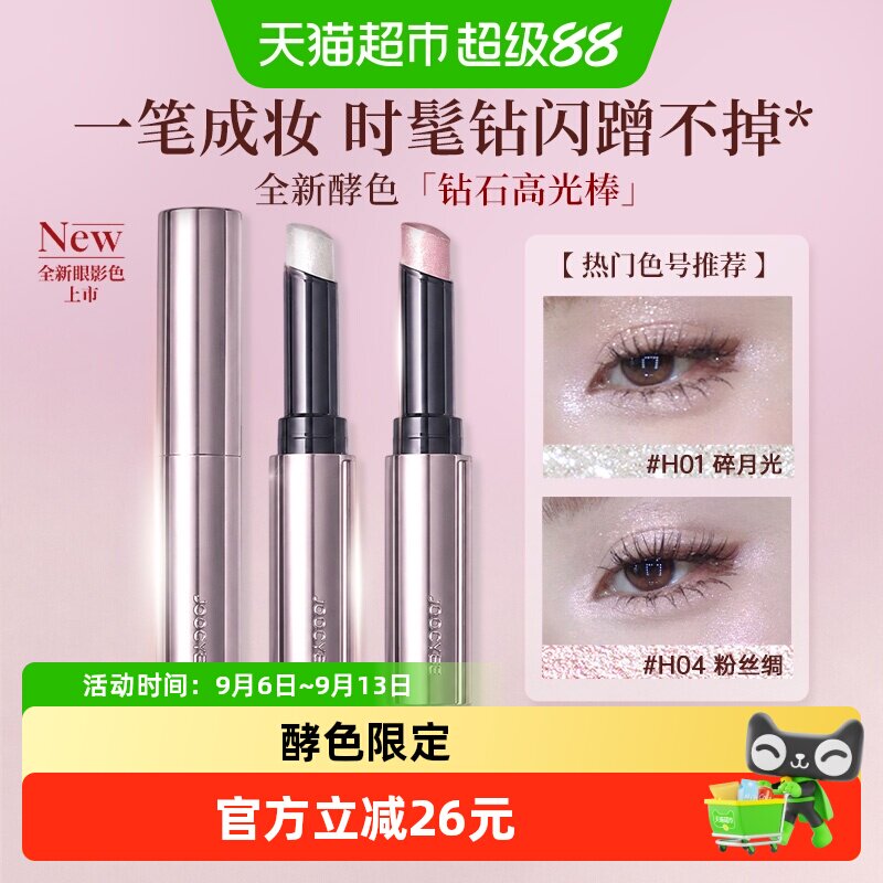 酵色钻石棒眼影高光冰感熨贴图片