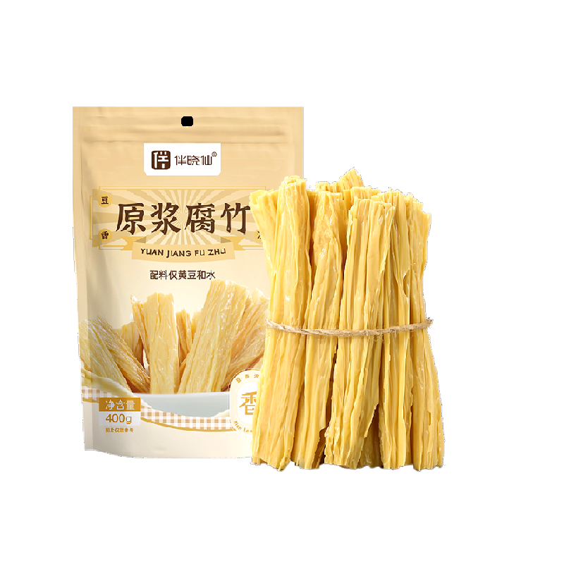 伴晓仙原浆腐竹头层豆腐皮豆皮400g/袋干货干腐竹纯手工豆制品,粮油调味/速食/干货/烘焙,豆腐皮/腐竹/豆制品干货,淘宝优惠券,粉丝福利购,淘宝优惠卷