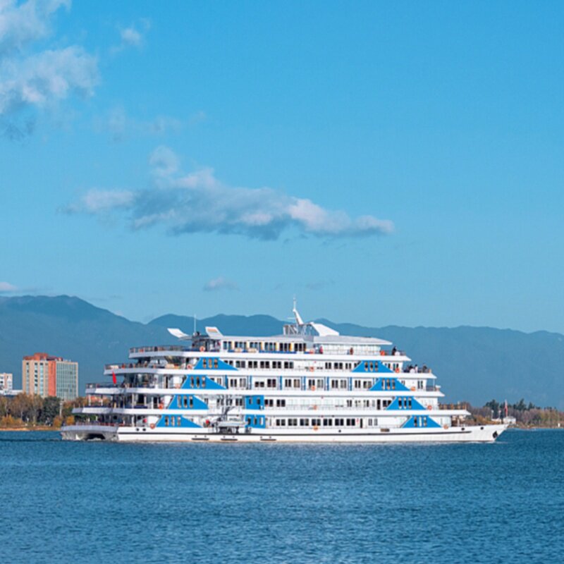 [洱海游船-双廊码头—大理港码头单程船票]15:00开 刷身份证上船