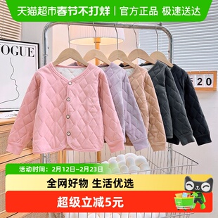 儿童保暖棉袄内穿秋冬季棉服男女童校服神器内搭羊毛棉衣内胆学生