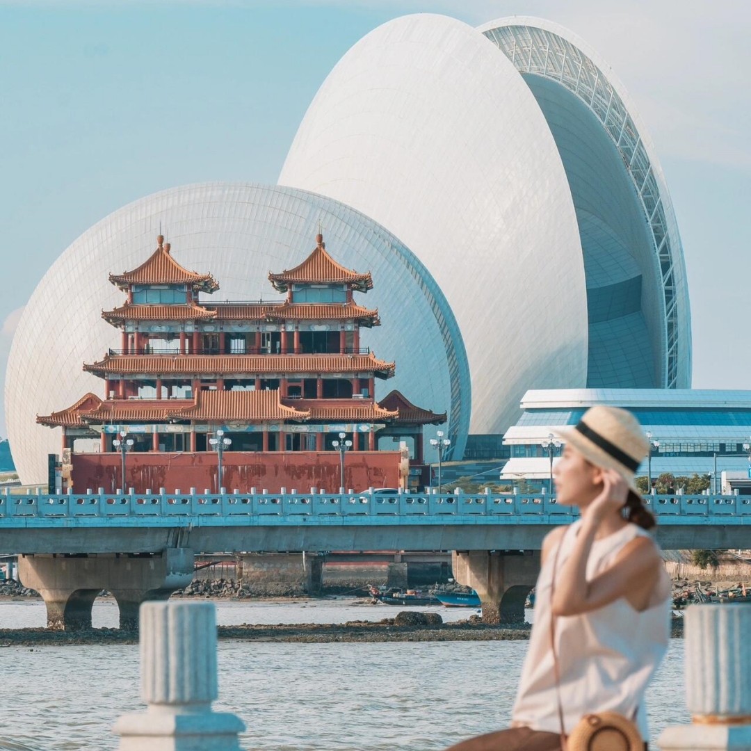 深圳出发【珠海纯玩1日】自助餐丨珠澳海湾游+深中通道+励骏庞都