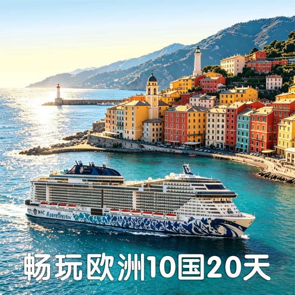 2026年10月10日【MSC神女号】海陆双享 欧洲10国20天