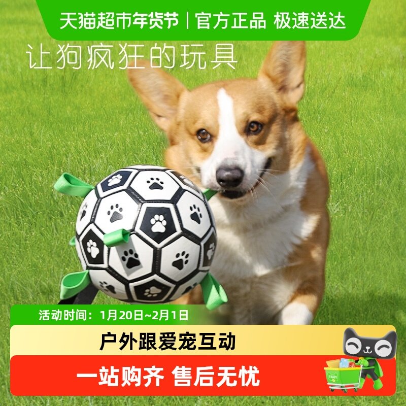 小狗玩具球耐咬自嗨解闷神器宠物金毛柯基消耗体力磨牙球狗狗足球,宠物/宠物食品及用品,发声玩具,淘宝优惠券,粉丝福利购,淘宝优惠卷