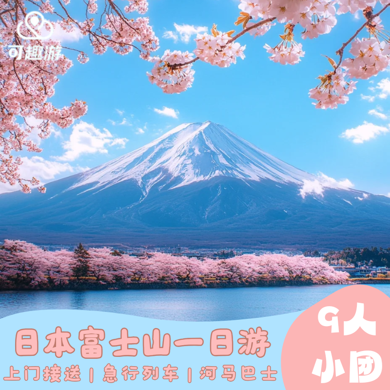 【春节抢先订】9人小团日本富士山一日游KABA富士列车东京周边游