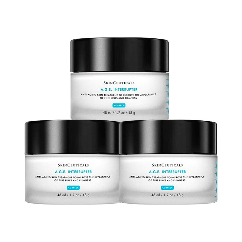 SKINCEUTICALS/修丽可AGE精华面霜48ml*3补水保湿滋润