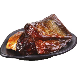 味芝元香辣鱼排非洞庭湖鱼尾26g湖南特产零食小吃特辣鱼尾腊鱼块