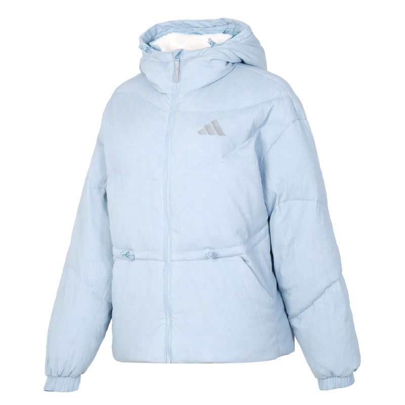 【自营】Adidas阿迪达斯羽绒服女装连帽运动服时尚休闲保暖外套