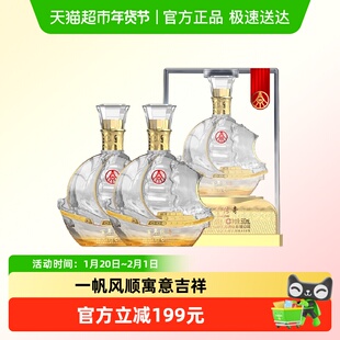 五粮液仙林生态百年传奇一帆风顺52度宴请送礼酒500ml*2瓶