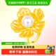 梦金园显大珍珠戒指女花丝牡丹花开新中式 国风食指戒指环送女礼物