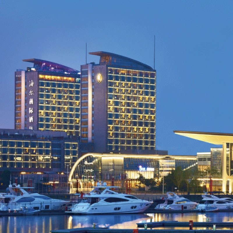 青岛海尔洲际酒店 套餐团购预订代订vip会员赠送双早有海景房