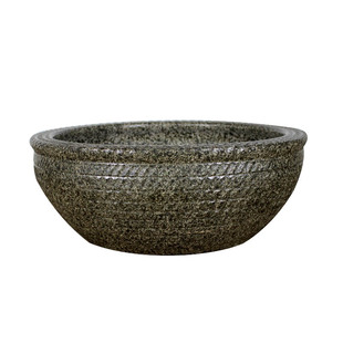 景德镇陶瓷鱼缸古法养鱼盆乌龟缸仿石阳台水缸碗莲粗陶老式荷花缸