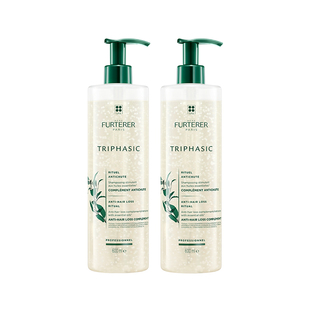 馥绿德雅洗发水600ml 2小白珠小绿珠固发防脱控油净澈洗发水