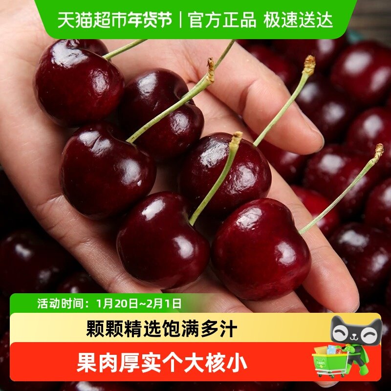 智利进口车厘子新鲜水果应当季大樱桃234J整箱脆甜多汁T,水产肉类/新鲜蔬果/熟食,车厘子/樱桃,淘宝优惠券,粉丝福利购,淘宝优惠卷
