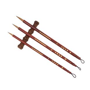 红星宣笔经 典楷笔纯狼毫大中小号毛笔山水国画信札小楷专用笔单只装狼毫毛笔书法专用笔宣纸书法作品软笔