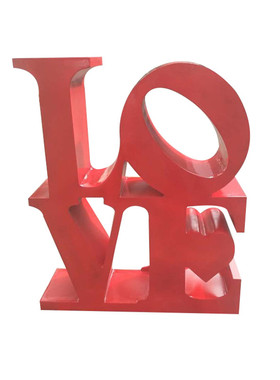 玻璃钢love字母摆件室内外婚庆摄影拍照道具美陈摆设爱情象征雕塑