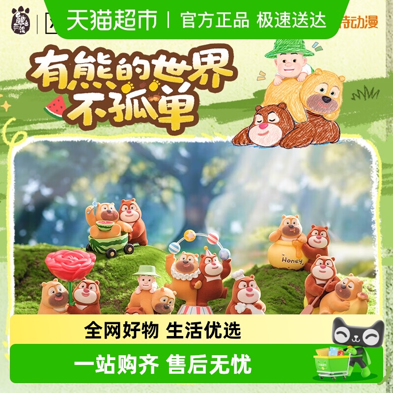 KKV熊出没有熊的世界不孤单盲盒