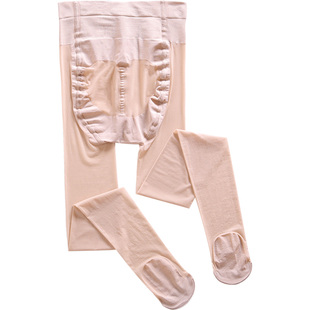 钢丝面膜袜SK哑光超薄隐形3D无痕T裆丝袜夏提臀任意剪打底连裤袜