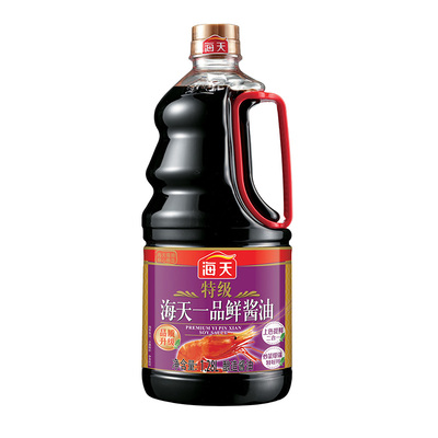 海天特级一品鲜酿造酱油1.28L