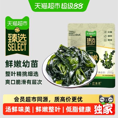 猫超臻选裙带菜凉拌火锅盐渍食材