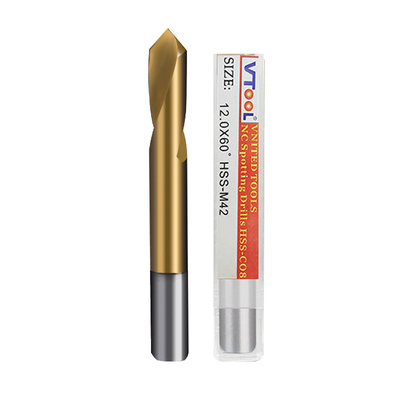 vtool90度定心钻不锈钢镀钛