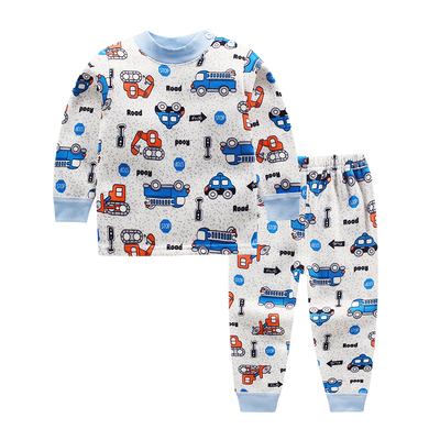 女童加绒加厚婴儿纯棉保暖内衣