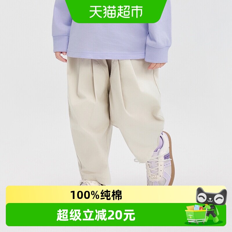 巴拉巴拉balaOne长裤纯棉女童装
