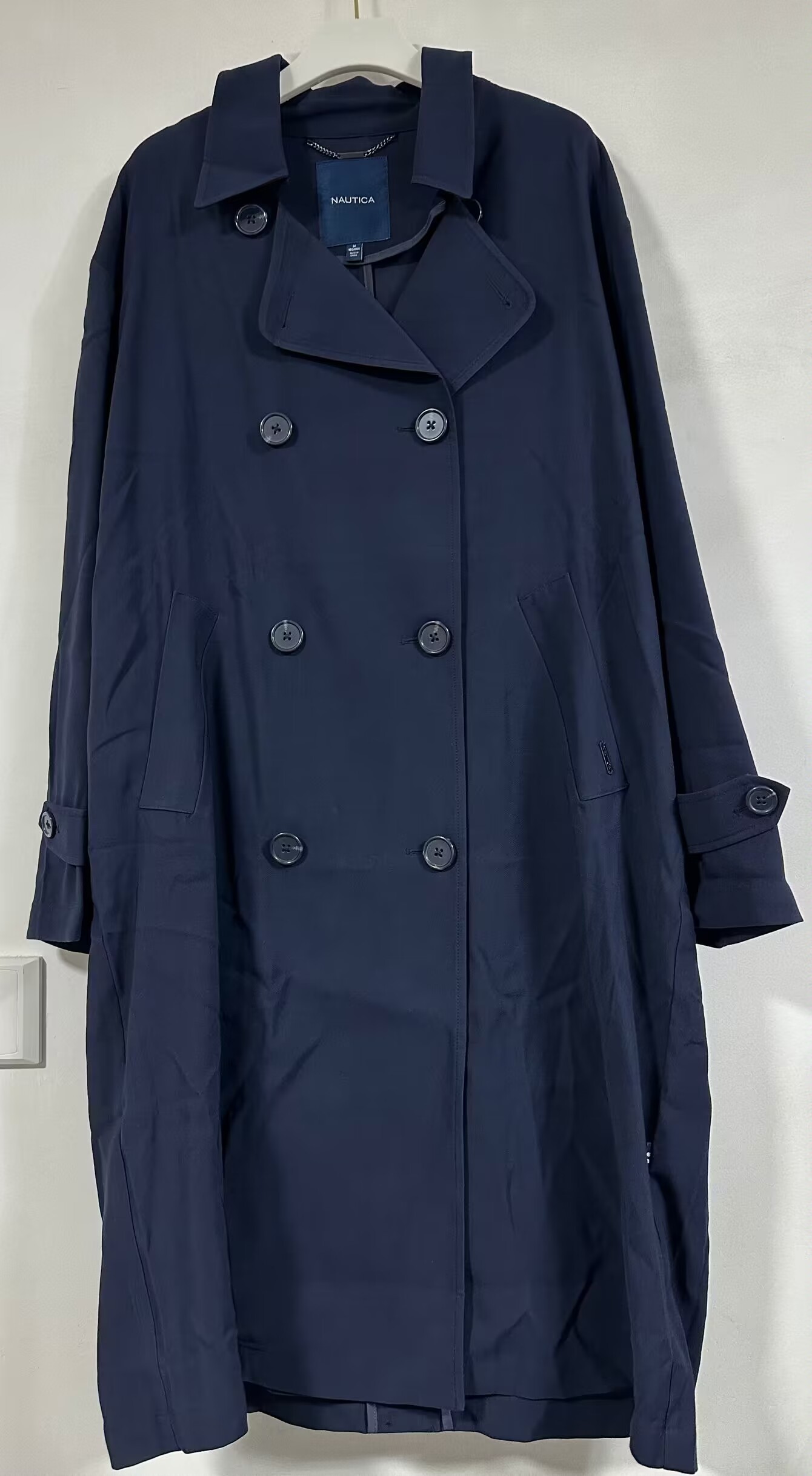 诺帝卡女士风衣藏青色