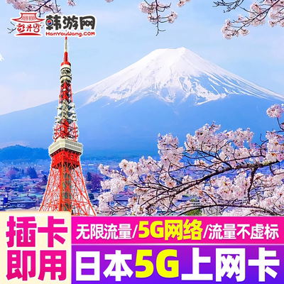 日本电话卡5G上网卡