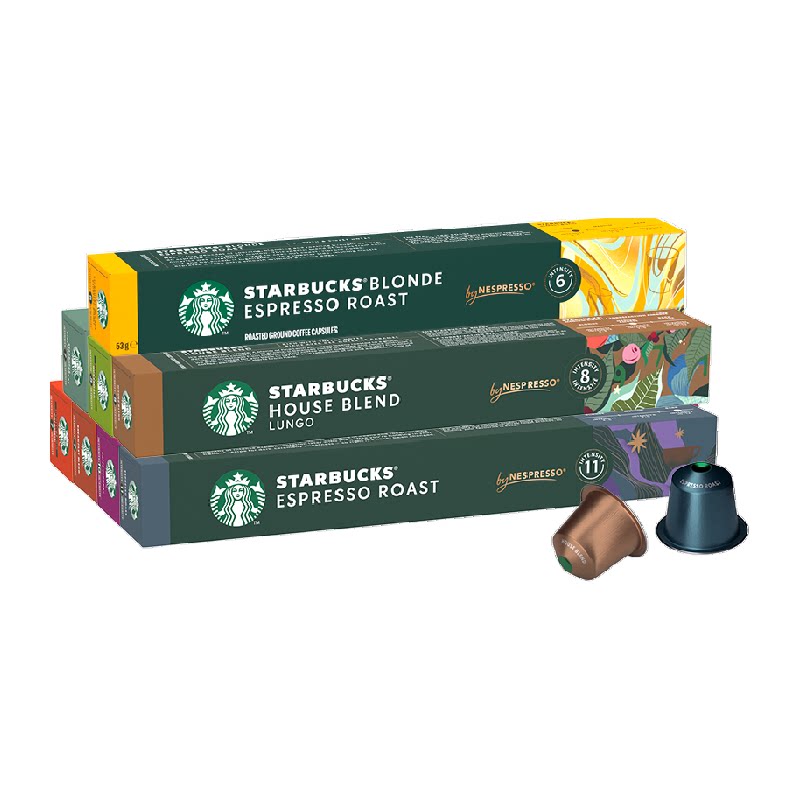 详情任选3件领券进口星巴克胶囊咖啡NESPRESSO黑咖啡