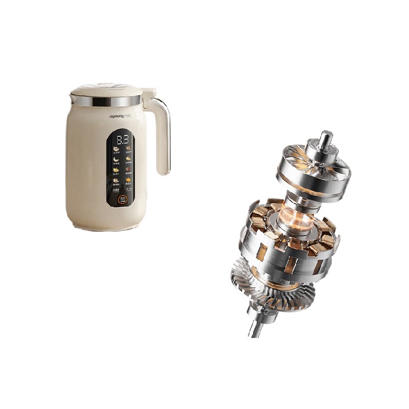 九阳豆浆机家用自动多功能变频轻音破壁机古法烹饪机搅拌料理机D7