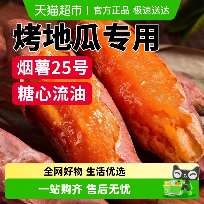 德沃多山东烟薯25号红心番薯地瓜