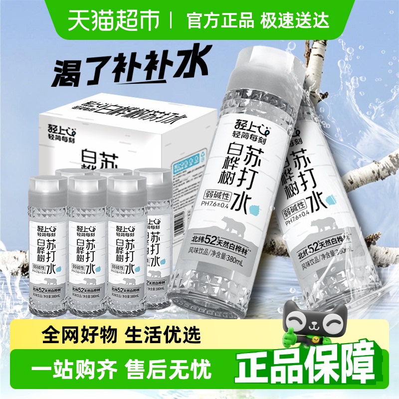 轻上白桦树苏打水植物饮品