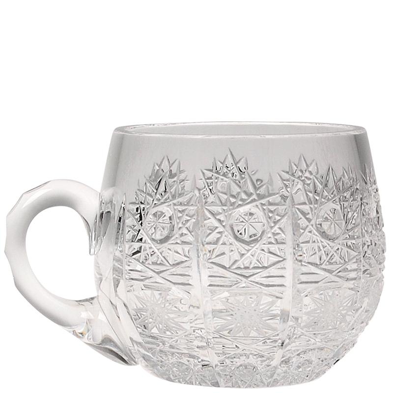 BOHEMIA捷克刻花手工雕刻茶杯