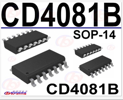 CD4081 SOP-14 集成电路 CD4081B 4018