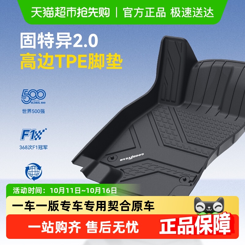大众全TPE高边汽车脚垫