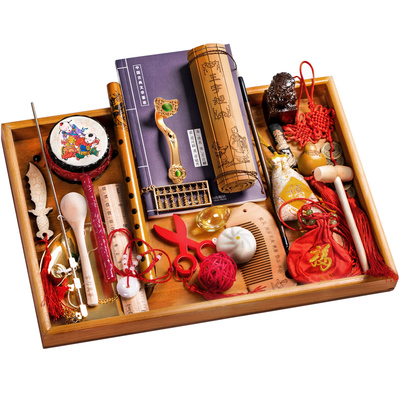 抓周道具用品套一周岁布置