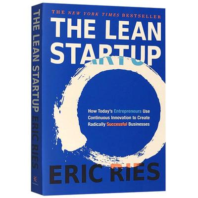 预售 The Lean Startup 英文原版 精益创业：新创企业的成长思维 平装 Facebook的创业-成长模式