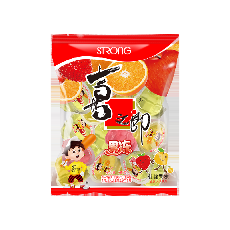 喜之郎网红零食果冻综合什锦小包装儿童休闲小吃糖果