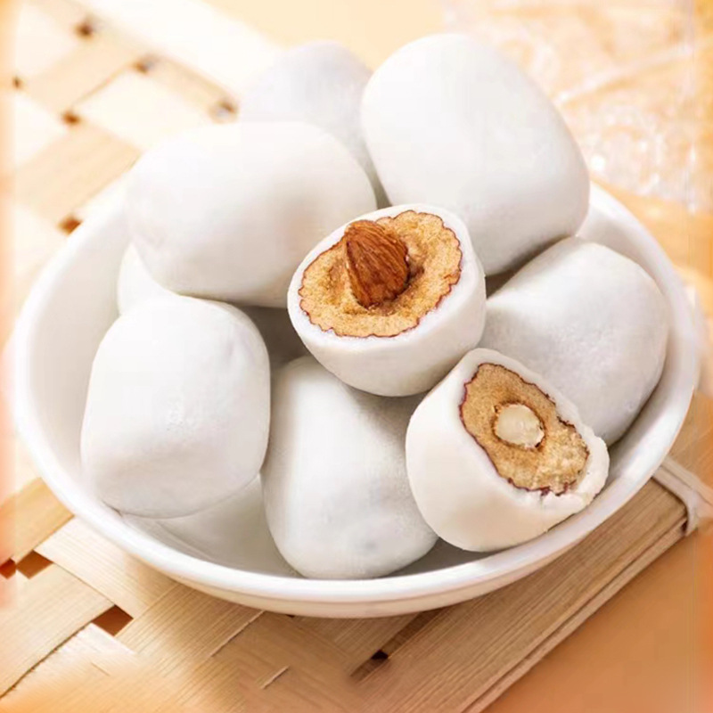 巴旦木夹心奶枣精选奶枣独立小包装网红爆款奶香小零食口感香甜