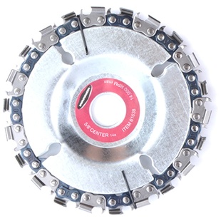 链条锯盘锯片多功能万用4寸角磨机用高精度连条据盘链锯切割片100