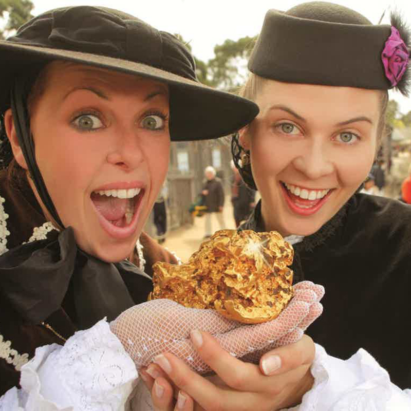 [疏芬山-大门票]澳大利亚墨尔本Sovereign Hill疏芬山金矿门票 淘金小镇