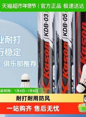 李宁凯胜室内外KDB03羽毛球耐打耐用防风KGB05鹅毛专业训练比赛