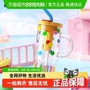 bablov高硼硅玻璃杯女生高颜值大容量吸管水杯学生耐高温泡茶杯子