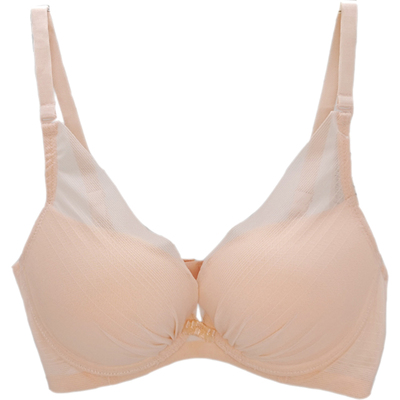 欣姿芳深v防下垂软钢圈光面文胸