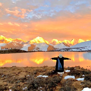 2-4人越野小团八郎生都塔公草原 贡嘎观景三日游3天2晚纯玩跟团游